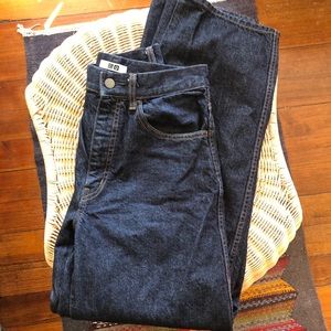 Uniqlo U Wide-Fit Curved Jeans